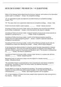 BCIS 3610 EXAM 1 REVIEW CH&period; 1-4 QUESTIONS