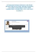 i-Human Case Study - 65-Year-Old Woman &vert; Reason for Encounter&colon; Trouble Sleeping at Outpatient Clinic with Laboratory Capabilities&comma; ECG&comma; and X-Ray