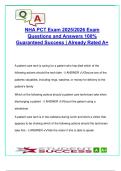 Patient Care Technician Exam Prep &lpar;100&plus; Q&A&rpar; &ndash; NHA PCT 2025&comma; Phlebotomy&comma; EKG&comma; Infection Control&comma; ADLs &vert; Allied Health Certification