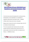 Cardiac Nursing Exam Review &lpar;80&plus; Q&A&rpar; &ndash; NUR 202 Mod B Exam 2025&comma; MI&comma; PVCs&comma; CABG&comma; Angina&comma; AV Blocks &vert; Med-Surg Nursing