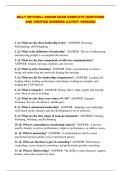BILLY MITCHELL AWARD EXAM COMPLETE QUESTIONS AND VERIFIED ANSWERS &lpar;LATEST VERSION&rpar;