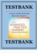 Test Bank for Advanced Practice Nursing Essentials for Role Development&comma; 5th Edition by Lucille A&period; Joel &ndash; Complete Chapters 1&ndash;31 Comprehensive Study Resource