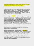 CWCM PRE-SERVICE EXAM STUDY GUIDE UPDATED 2025&sol;2026  QUESTIONS AND VERIFIED ANSWERS RATED A&plus;