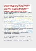 Instrumentation NCCER ACTUAL EXAM 2026  LATEST VERSION &lbrack;QUESTIONS AND  ANSWERS&rsqb; DETAILED AND VERIFIED  FOR GUARANTEED PASS- LATEST  UPDATE GRADED A &lpar;BRAND NEW&excl;&excl;&rpar;&sol;&sol;Instrumentation NCCER ACTUAL EXAM 2026  LATEST VERSION &lbrack;QUESTIONS AND  ANSWERS&rsqb; DETAILED AND