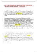 AHIP 2025-2026 MODULE 1 EXAM QUESTION AND VERIFIED  ANSWERS WELL REVISED AND GUARANTEED 