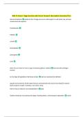 BIOL 111 Exam 1 Diggs Questions with Correct Answers&vert; New Update Guaranteed Pass