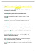 BIOL 204 Athabasca U- Midterm Questions with Correct Answers&vert; New Update  Guaranteed Pass 