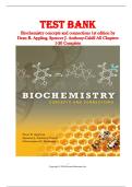 Biochemistry&colon; Concepts and Connections 1st Edition by Appling &ndash; Complete Test Bank &lpar;Verified Questions & Answers&rpar; ISBN-13 978-0321839923