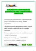 NUR353 Exam 1 &lpar;100&plus; Qs&rpar; &ndash; Growth & Development&comma; Pediatric Milestones&comma; Family-Centered Care &vert; 2025&sol;2026