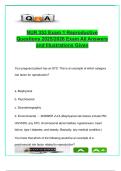 NUR353 Reproductive Exam Qs &lpar;50&plus;&rpar; &ndash; Fetal Development&comma; Hormones&comma; Placenta&comma; Embryo Stages &vert; 2025&sol;2026