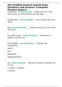 ISA Certified Arborist Solved Exam Questions and Answers &lpar;Complete Practice Papers&rpar;