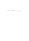 Introduction to Robotics Analysis Contro &lpar; Elements of robotics&rpar;