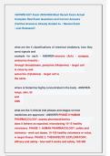 1807NRS EOT Exam 2025&sol;2026 Most Recent Exam Actual  Complete Real Exam Questions and Correct Answers                    &lpar;Verified Answers&rpar; Already Graded A&plus; &sol; Newest Exam                               &sol; Just Released&excl;&excl; 