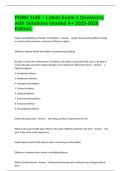 PUBH 1145 &ndash; Latest Exam 1 Questions with Solutions Graded A&plus; 2025-2026 Edition&period;