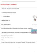 BIO 260 Chapter 5-Translation Questions with 100&percnt; Correct Answers &vert; Verified &vert; Latest Update 