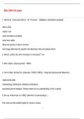 Bio 260 viruses Questions with 100&percnt; Correct Answers &vert; Verified &vert; Latest Update