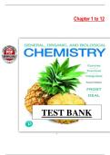 Test Bank for General&comma; Organic&comma; & Biological Chemistry &lpar;4th Edition&rpar; by Janice Gorzynski Smith &ndash; Chapters 1 to 12 &lpar;Complete & Verified&rpar;