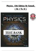 Physics&comma; 12th Edition by Cutnell & Johnson &ndash; Complete Study Guide &lpar;Chapters 1&ndash;32&rpar;