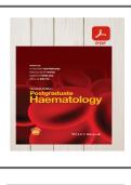 Postgraduate Haematology &ndash; 7th Edition &lpar;2023&rpar; &vert; Complete Textbook PDF
