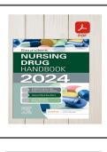 Saunders Nursing Drug Handbook &ndash; 2024 Edition &vert; Complete Textbook PDF
