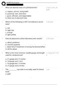 AUMT FINAL EXAM Questions with 100&percnt; Correct Answers &vert; Verified &vert; Updated &lpar;Actual Exam&rpar; 20252026 