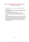 Test Bank for Essentials of Pediatric Nursing&comma; 3rd Edition by Terri Kyle & Susan Carman &ndash; 2025&sol;2026 Updated Q&A for Nursing Students