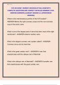 CVS 204 EXAM 1 NEWEST 2025&sol;2026 ACTUAL EXAM WITH  COMPLETE QUESTIONS AND CORRECT DETAILED ANSWERS &lpar;100&percnt;  VERIFIED ANSWERS&rpar; &vert;ALREADY GRADED A&plus;&vert; &vert;&vert;PROFESSOR  VERIFIED&vert;&vert;