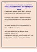 EFD TRAINING EXAM NEWEST 2025&sol;2026 ACTUAL EXAM WITH  COMPLETE QUESTIONS AND CORRECT DETAILED ANSWERS &lpar;100&percnt;  VERIFIED ANSWERS&rpar; &vert;ALREADY GRADED A&plus;&vert; &vert;&vert;PROFESSOR  VERIFIED&vert;&vert; 