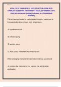 HSPA CRCST EXAM NEWEST 2025&sol;2026 ACTUAL EXAM WITH  COMPLETE QUESTIONS AND CORRECT DETAILED ANSWERS &lpar;100&percnt;  VERIFIED ANSWERS&rpar; &vert;ALREADY GRADED A&plus;&vert; &vert;&vert;PROFESSOR  VERIFIED&vert;&vert; 