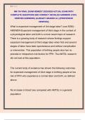 NM 704 FINAL EXAM NEWEST 2025&sol;2026 ACTUAL EXAM WITH  COMPLETE QUESTIONS AND CORRECT DETAILED ANSWERS &lpar;100&percnt;  VERIFIED ANSWERS&rpar; &vert;ALREADY GRADED A&plus;&vert; &vert;&vert;PROFESSOR  VERIFIED&vert;&vert;