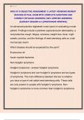 WGU D115 OBJECTIVE ASSESSMENT 2 LATEST VERSIONS NEWEST  2025&sol;2026 ACTUAL EXAM WITH COMPLETE QUESTIONS AND  CORRECT DETAILED ANSWERS &lpar;100&percnt; VERIFIED ANSWERS&rpar;  &vert;ALREADY GRADED A&plus;&vert; &vert;&vert;PROFESSOR VERIFIED&vert;&vert;