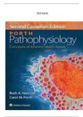 Full Test Bank &ndash; Porth Pathophysiology&colon; Concepts of Altered Health States&comma; 2nd Canadian Edition