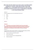 2024 Test Bank for NCLEX-RN &lpar;Next Generation Format&rpar; &vert; Latest Updated Edition with 1600&plus; Questions&comma; Answers&comma; and Rationales