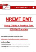 NREMT EMT Practice Test & Study Guide 2025&sol;2026 &ndash; 500&plus; Questions with Detailed Answers for Exam Prep