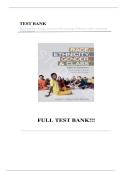 Test Bank - for Race&comma; Ethnicity&comma; Gender&comma; and Class The Sociology of Group Conflict and Change Ninth Edition by Joseph F&period; Healey&comma; Andi Stepnick&comma; All Chapters &vert; Complete SOLUTION &vert; Guide A&plus;