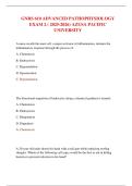 GNRS 610 ADVANCED PATHOPHYSIOLOGY EXAM 2 &lpar; 2025-2026&rpar; AZUSA PACIFIC UNIVERSITY  