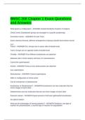 BMSC 200 Chapter 1 Exam Questions and Answers