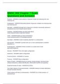 BMSC 200 Chapter 7 Exam Questions and Answers