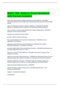 BMSC 200- Midterm Exam Questions with Correct Answers