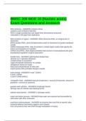 BMSC 200 MOD 10 &lpar;Nucleic acids&rpar; Exam Questions and Answers