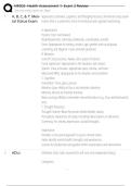 NR302- Health Assessment 1- Exam 2 Review 
