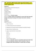 3B2 - Ultimate ABSA Study Guide test bank Chapter 1-15 &vert; Complete Questions and Answers 100&percnt; Correct Solutions &vert; Latest Update 2025