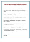 Nu 131 Exam 3 with precise detailed answers 