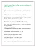 Nu 150 exam 1 Galen College questions with precise detailed answers