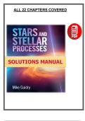 Solutions Manual &ndash; Stars and Stellar Processes by Mike Guidry &lpar;All 22 Chapters&rpar;