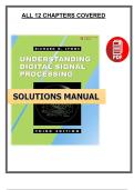 Solutions Manual &ndash; Understanding Digital Signal Processing &lpar;3rd Ed&period;&rpar; by Lyons