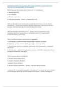 WSU BIOLOGY 106 EXAM 2 ACTUAL EXAM 2 LATEST VERSIONS &lpar;VERSION A & B&rpar;2023-2024 ACTUAL EXAM 240 QUESTIONS AND CORRECT DETAILED ANSWERS