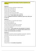 Virginia Registered Technician Practice Questions and Answers&period;
