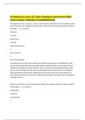 Prioritizing Care Level 1 & 2 Exam &vert;Questions &lpar;Latest Version&rpar; With Correct Answers &vert;Already A&plus; Graded&lpar;100&percnt; Pass&rpar;