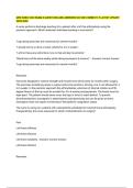 MED SURG 1020 EXAM 3 QUESTIONS AND ANSWERS SOLVED CORRECTLY LATEST UPDATE 2025-2026